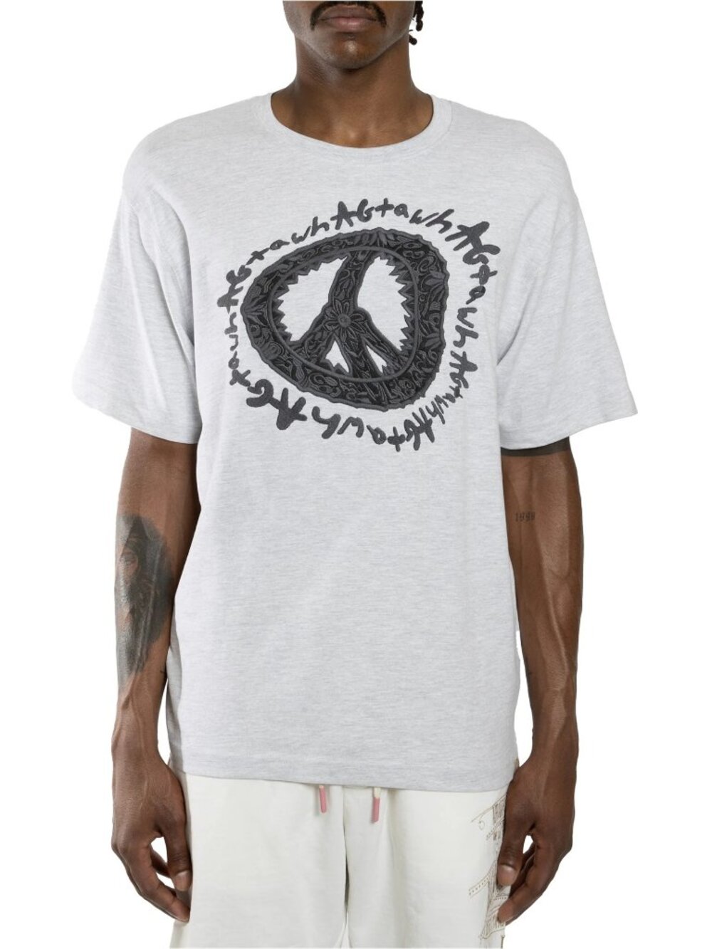 AGtawh Mens Peaceadelic Graphic T-Shirt NWT